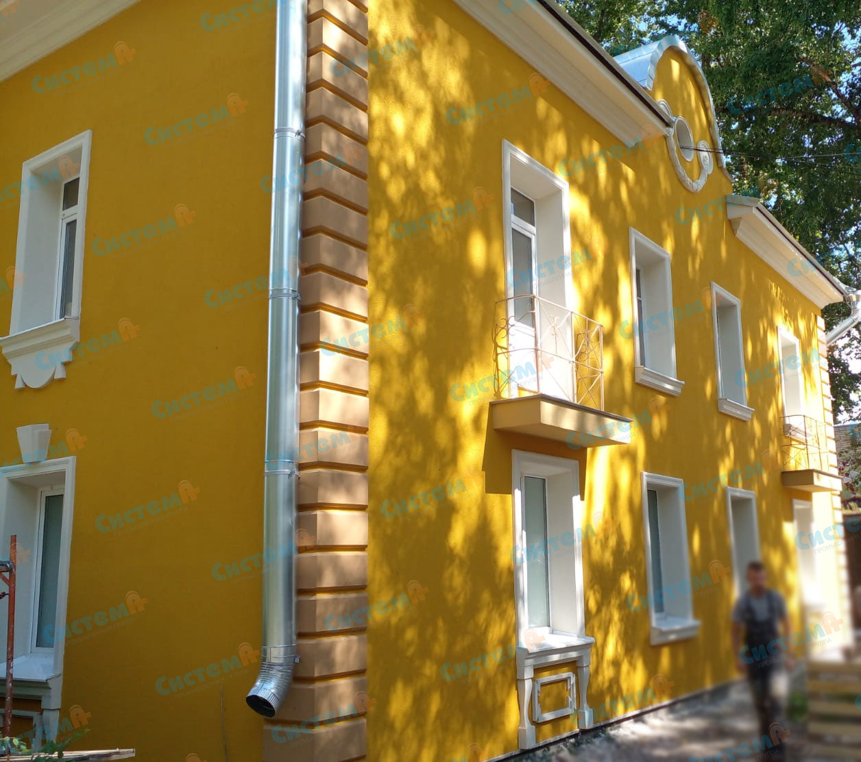 Фасадные украшения для реставрации жилого дома